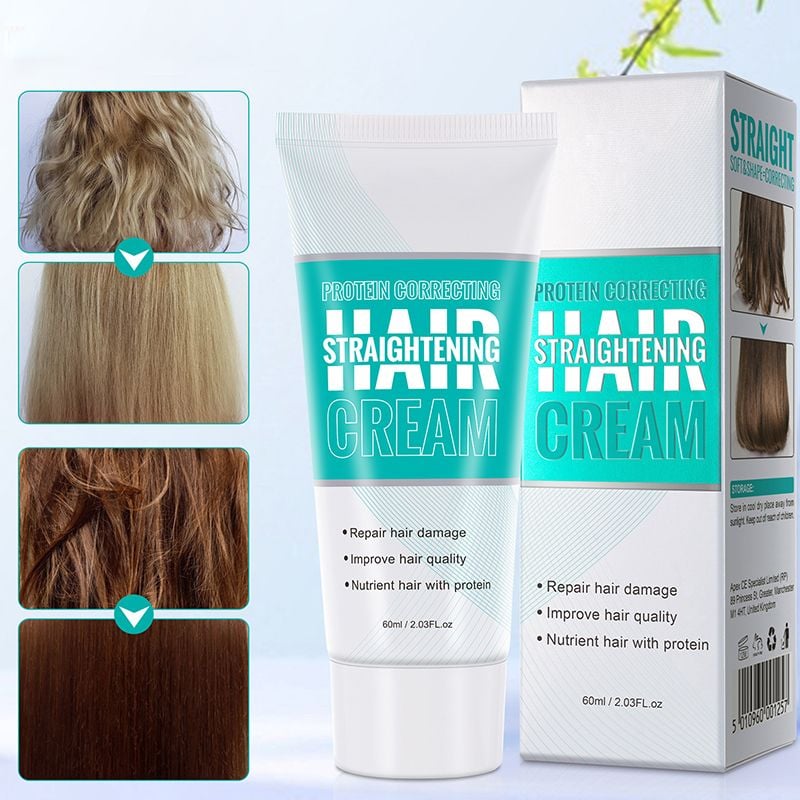 Protein Correcting Hair Straightening Cream(Buy 1 get 1 Free)