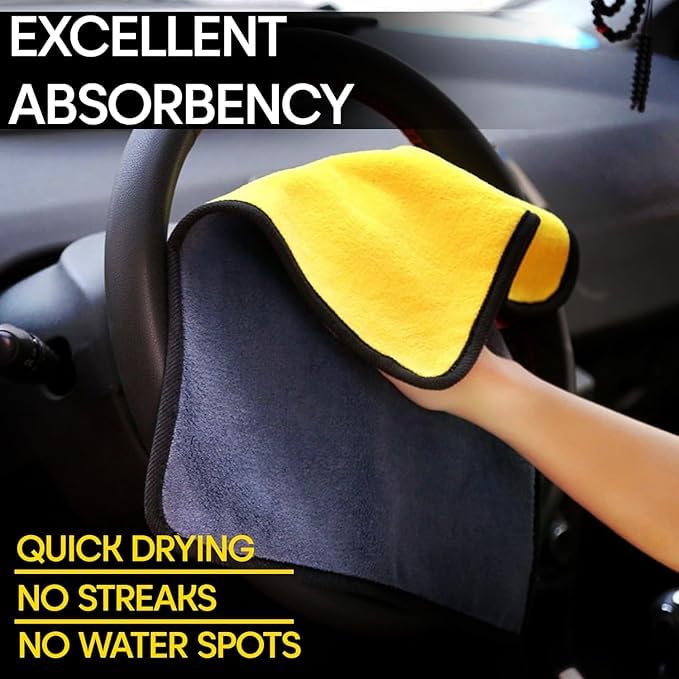 New 5 PCS Microfiber Car Duster Brush Complete Cleaning Kit