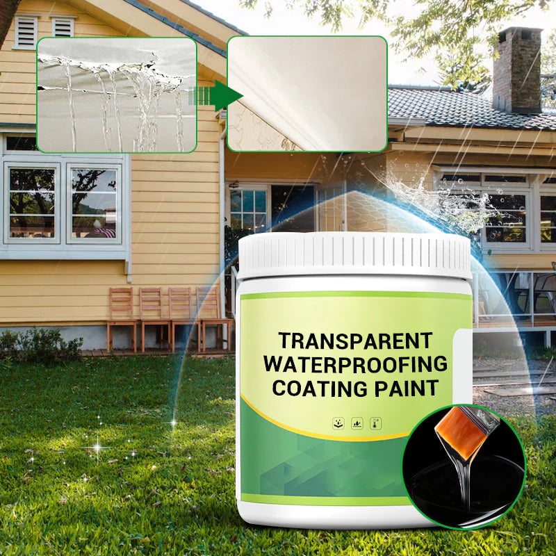 🔥Transparent Waterproofing Coating Paint - Buy 1 Get 1 Free
