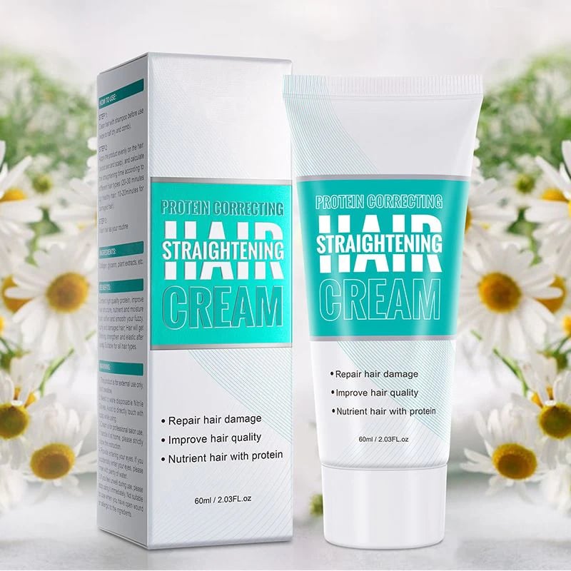 Protein Correcting Hair Straightening Cream(Buy 1 get 1 Free)