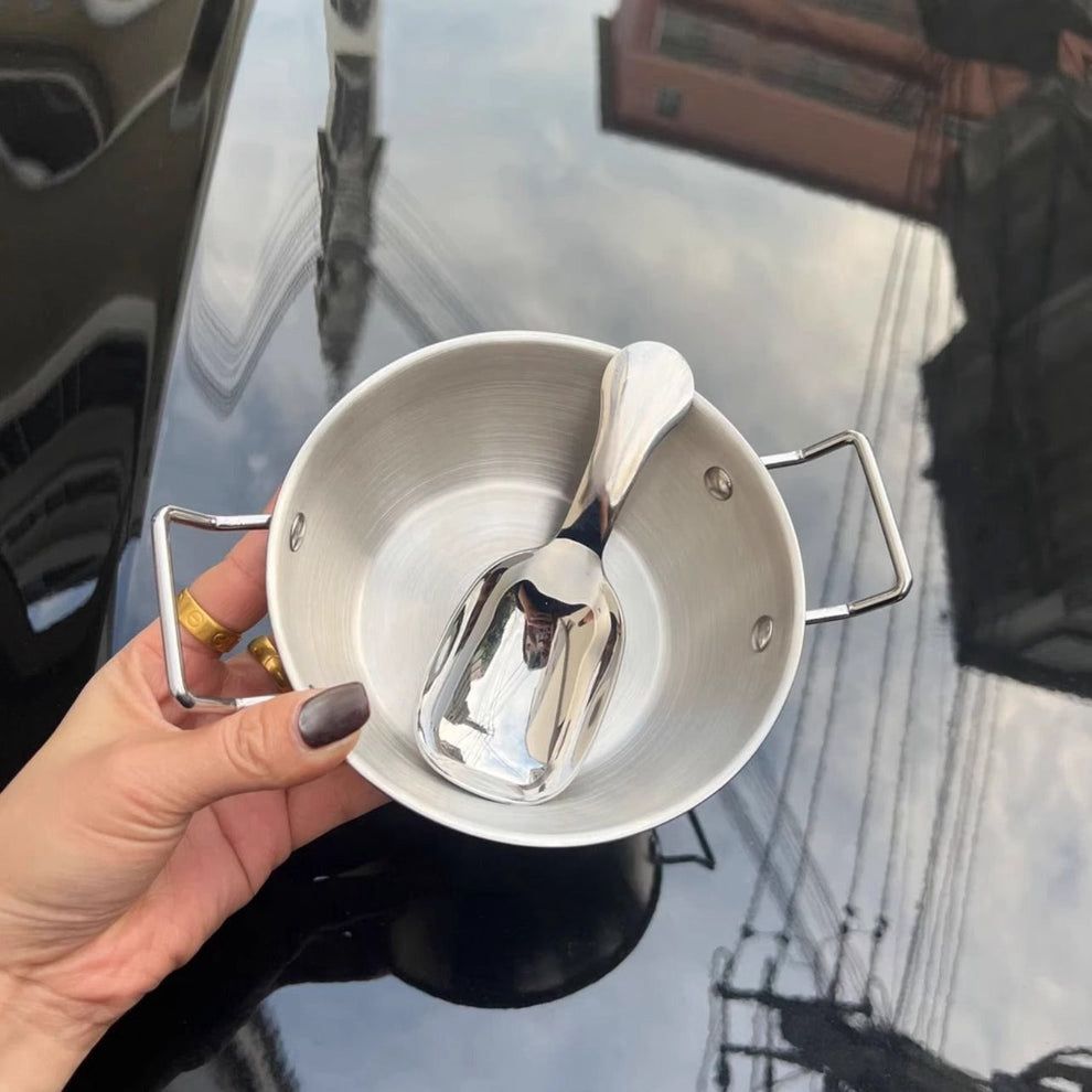 Stainless steel mini pots