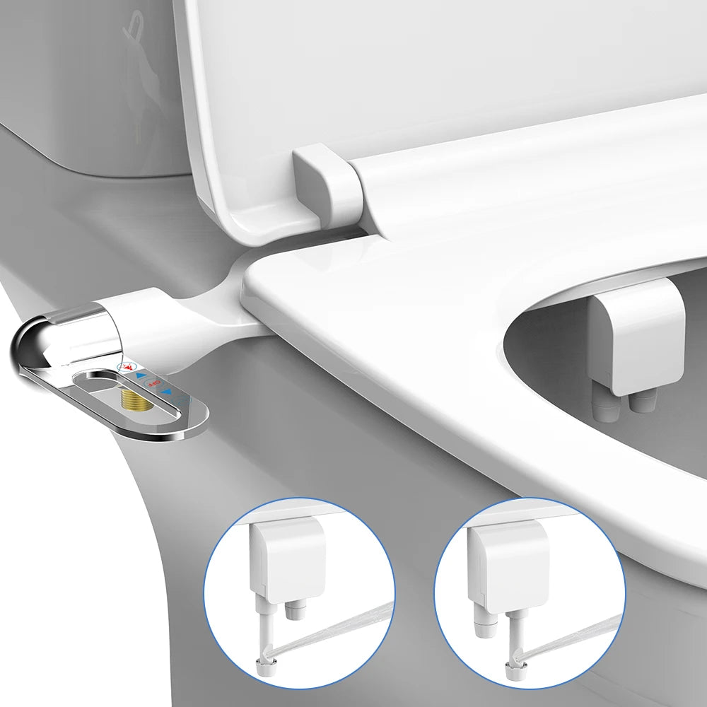 1 Bidet Toilet Seat Ultra-thin Non-Electric