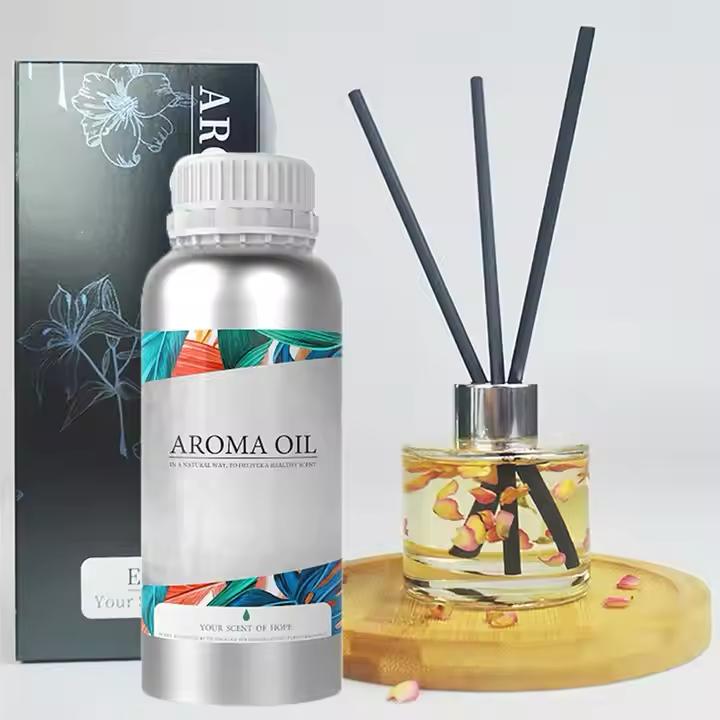 🧴 100% Pure Essential Oil (500ml) 🌿 🌸 Custom Aroma • 🕯️ DIY Soap & Perfume • 😴 Aids Sleep • 🌬️ Long-Lasting Fragrance