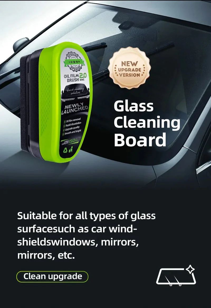Car Windshield Cleaning Brush - Pack Of 2