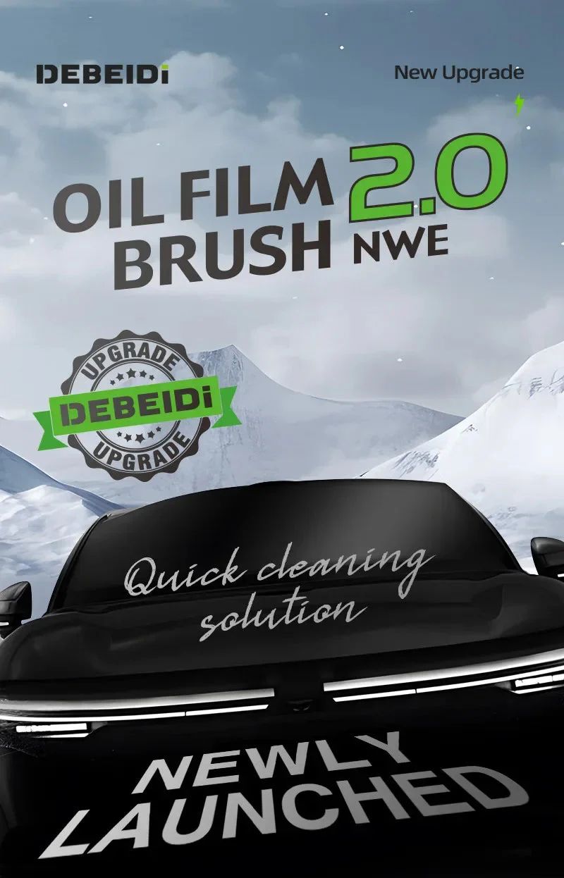 Car Windshield Cleaning Brush - Pack Of 2