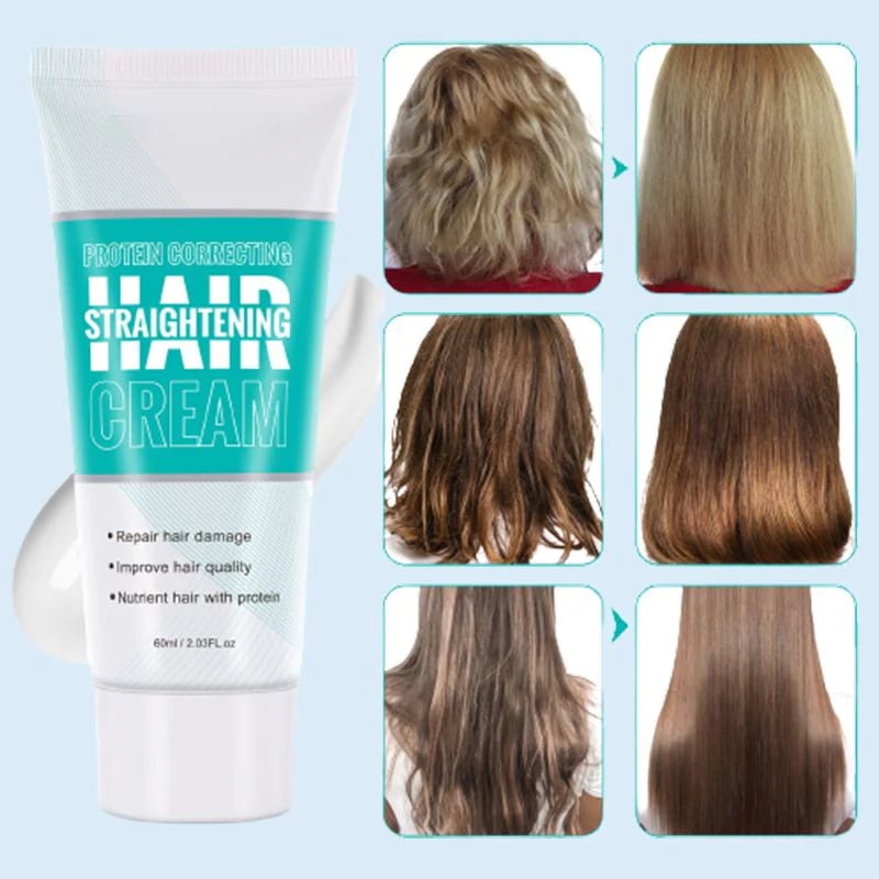 Protein Correcting Hair Straightening Cream(Buy 1 get 1 Free)