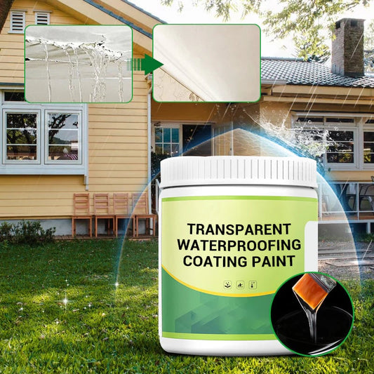 🔥Transparent Waterproofing Coating Paint - Buy 1 Get 1 Free