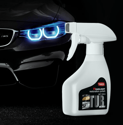 🔥🚘Automotive Headlamp Restoration Fluid Kit