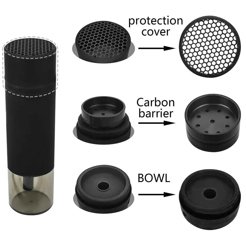 PuffPod™ Portable Car Hookah