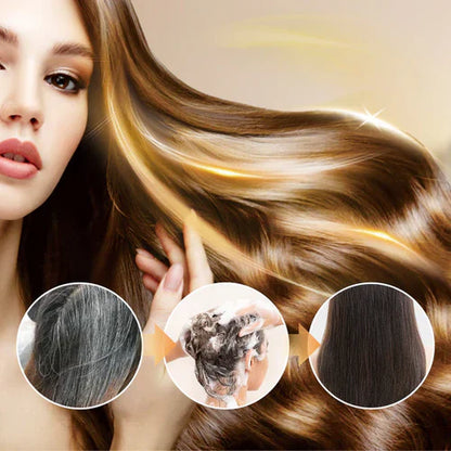 ✨Japanese Long Lasting Natural Hair Dye Shampoo ( Buy 1 Get 1 Free )🔥🔥
